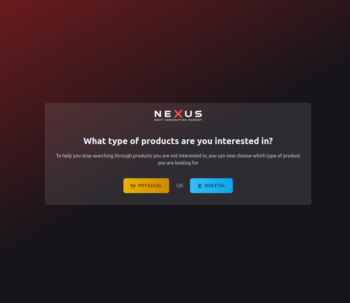 Product Categories View